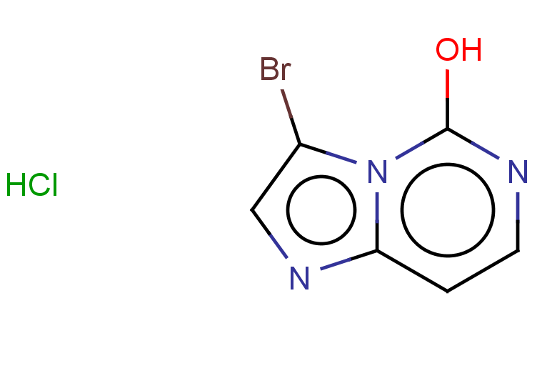 3-bromoimidazo[1,2-c]pyrimidin-5-ol hydrochloride