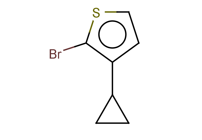 2-bromo-3-cyclopropylthiophene