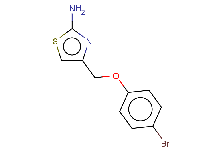 4-(4-bromophenoxymethyl)-1,3-thiazol-2-amine