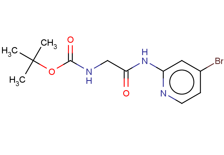tert-butyl N-{[(4-bromopyridin-2-yl)carbamoyl]methyl}carbamate