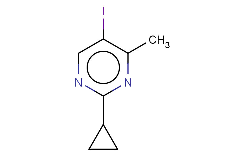2-cyclopropyl-5-iodo-4-methylpyrimidine