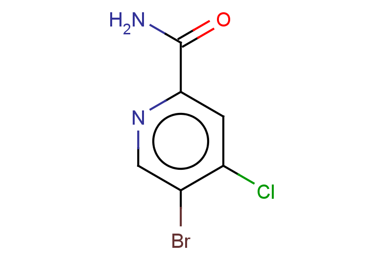 5-bromo-4-chloropyridine-2-carboxamide