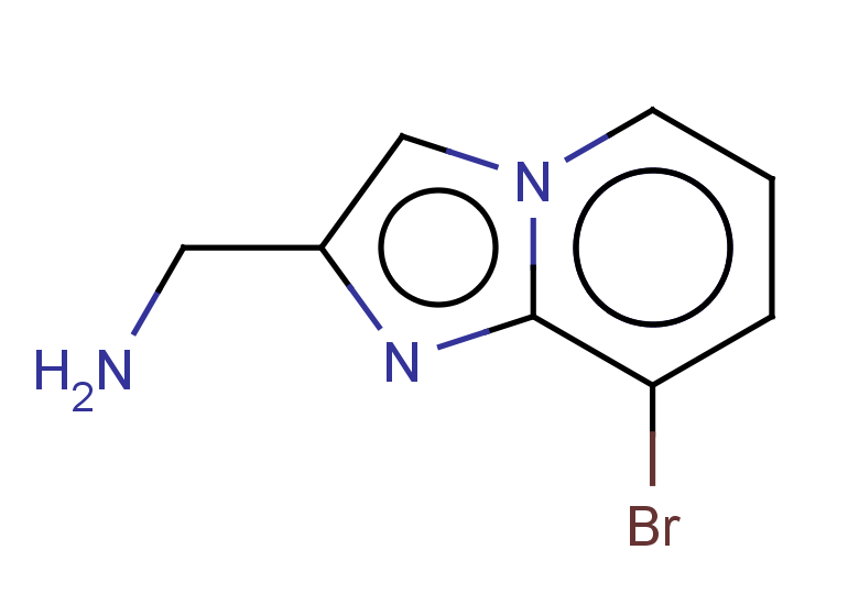 {8-bromoimidazo[1,2-a]pyridin-2-yl}methanamine