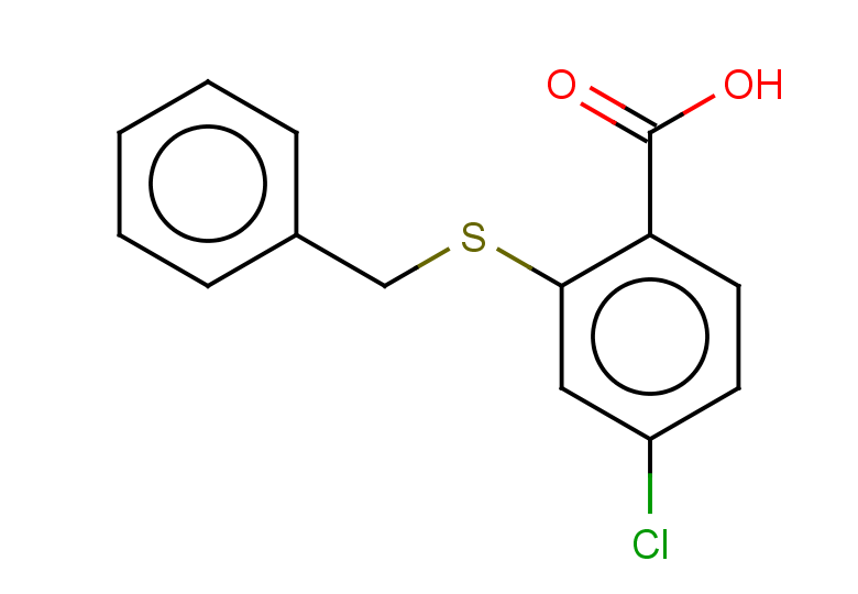 2-(BENZYLTHIO)-4-CHLOROBENZOIC ACID