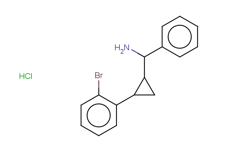 [2-(2-bromophenyl)cyclopropyl](phenyl)methanamine hydrochloride, Mixture of diastereomers