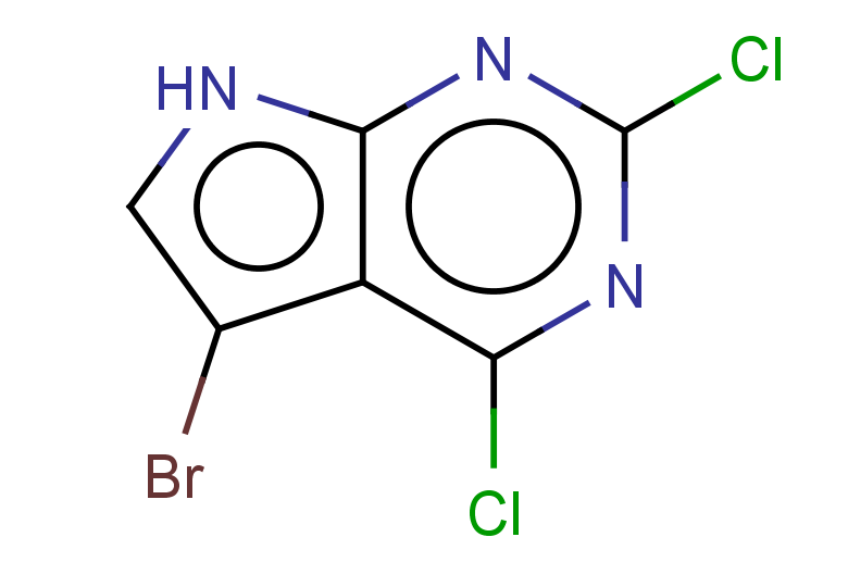 5-bromo-2,4-dichloro-7H-pyrrolo[2,3-d]pyrimidine