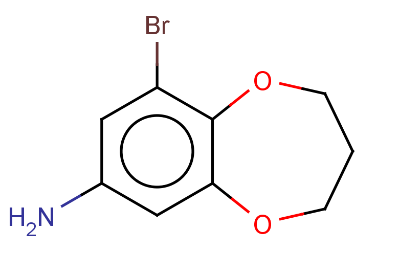 9-bromo-3,4-dihydro-2H-1,5-benzodioxepin-7-amine