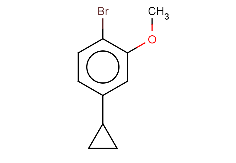 2-methoxy-4-cyclopropylbromobenzene
