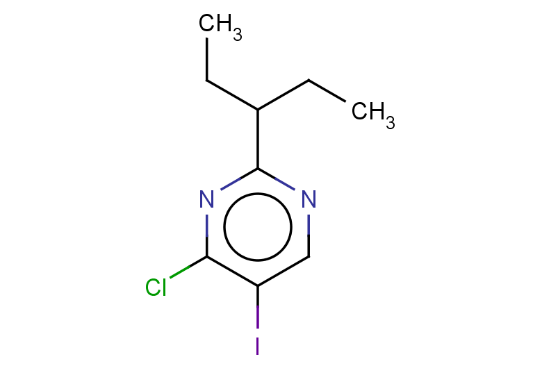 4-chloro-5-iodo-2-(pentan-3-yl)pyrimidine