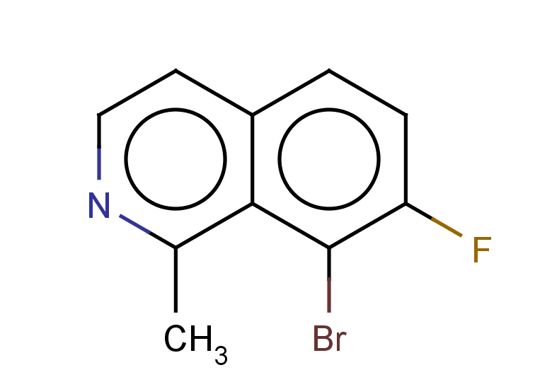 8-bromo-7-fluoro-1-methylisoquinoline