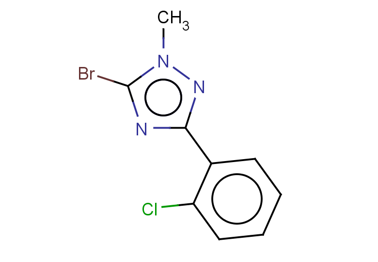 5-bromo-3-(2-chlorophenyl)-1-methyl-1H-1,2,4-triazole