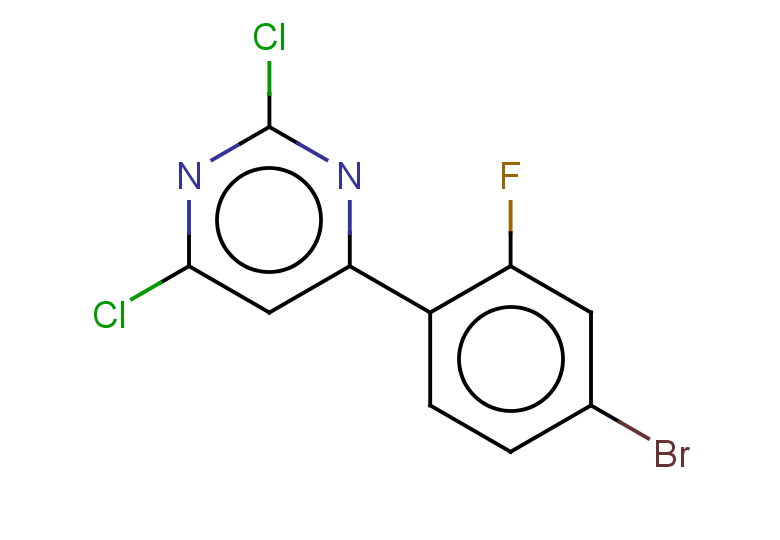 4-(4-bromo-2-fluorophenyl)-2,6-dichloropyrimidine