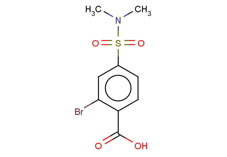 2-bromo-4-(dimethylsulfamoyl)benzoic acid