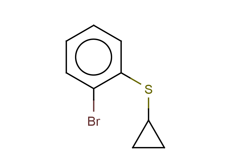 1-bromo-2-(cyclopropylsulfanyl)benzene