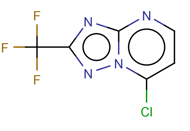 7-chloro-2-(trifluoromethyl)-[1,2,4]triazolo[1,5-a]pyrimidine