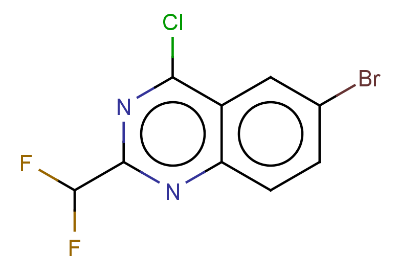 6-bromo-4-chloro-2-(difluoromethyl)quinazoline