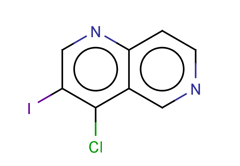 4-chloro-3-iodo-1,6-naphthyridine