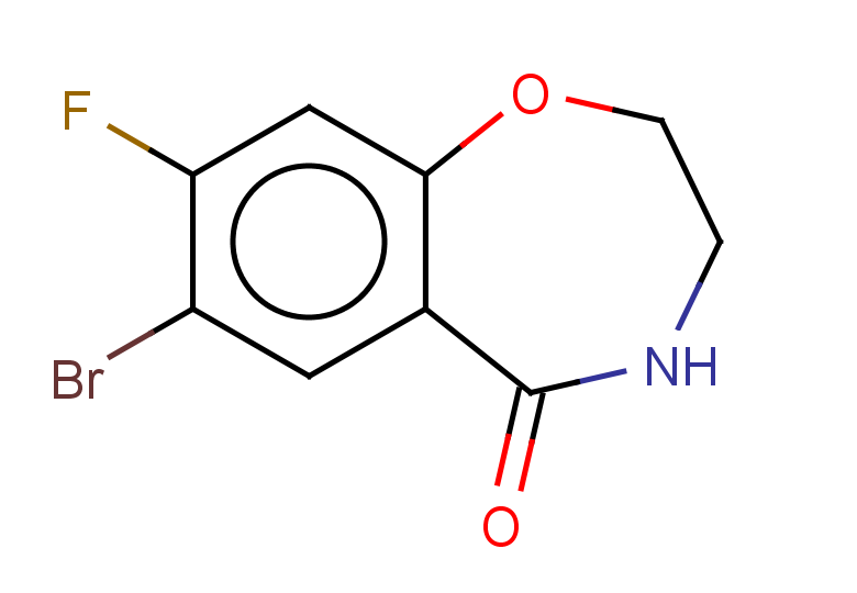 7-bromo-8-fluoro-2,3,4,5-tetrahydro-1,4-benzoxazepin-5-one