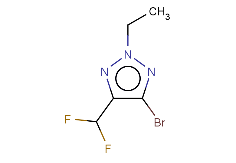 4-bromo-5-(difluoromethyl)-2-ethyl-2H-1,2,3-triazole