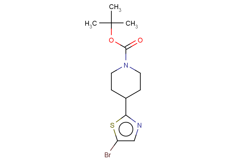 tert-butyl 4-(5-bromo-1,3-thiazol-2-yl)piperidine-1-carboxylate