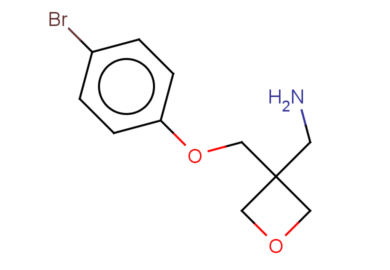 {3-[(4-bromophenoxy)methyl]oxetan-3-yl}methanamine