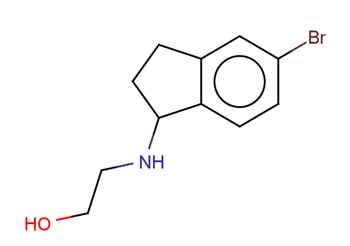2-[(5-BROMO-2,3-DIHYDRO-1H-INDEN-1-YL)AMINO]ETHAN-1-OL
