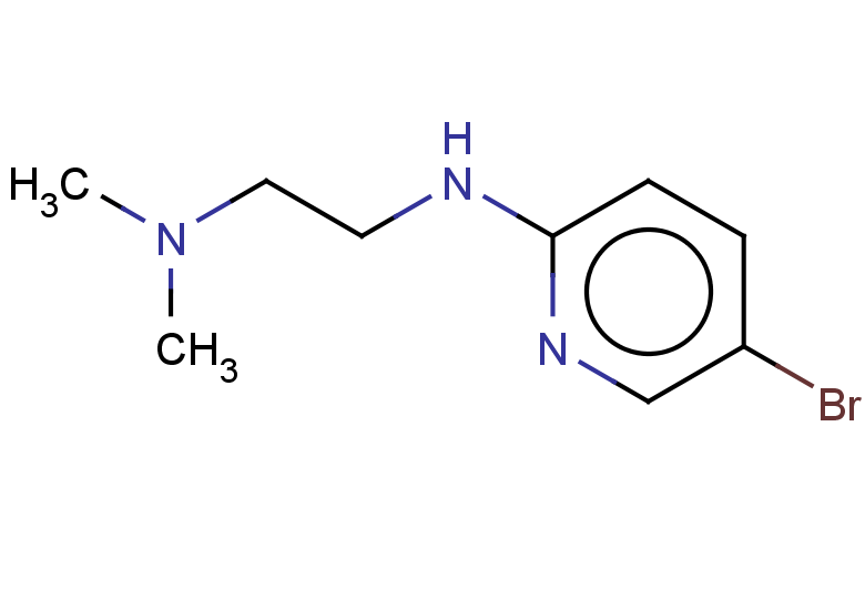 {2-[(5-bromopyridin-2-yl)amino]ethyl}dimethylamine