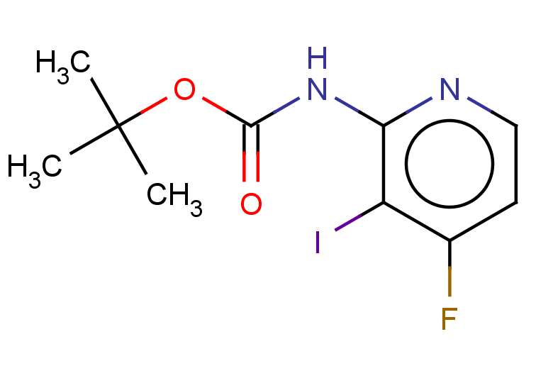 tert-butyl N-(4-fluoro-3-iodopyridin-2-yl)carbamate