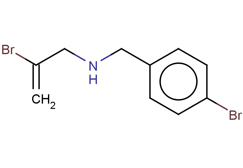 [(4-bromophenyl)methyl](2-bromoprop-2-en-1-yl)amine