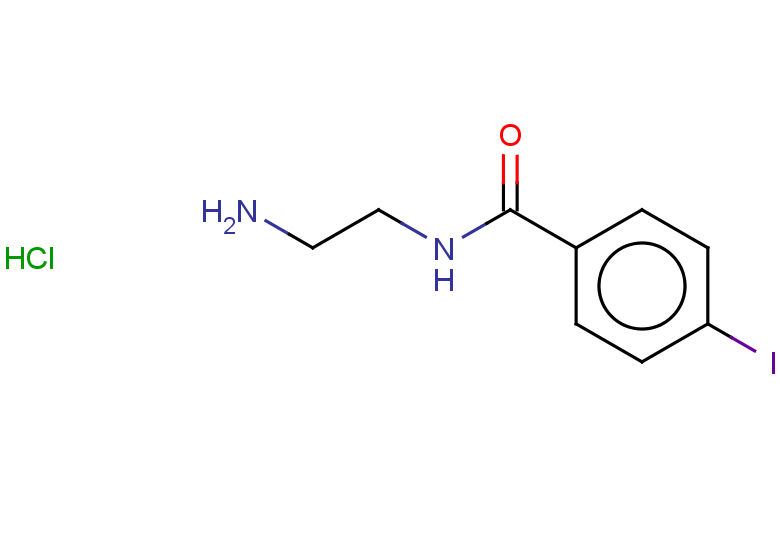 N-(2-aminoethyl)-4-iodobenzamide hydrochloride