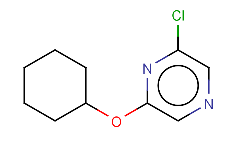 2-chloro-6-(cyclohexyloxy)pyrazine