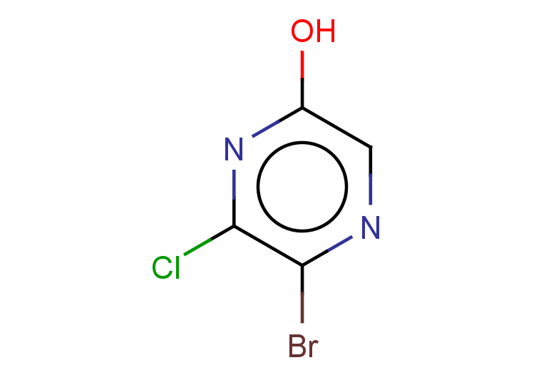 5-bromo-6-chloropyrazin-2-ol