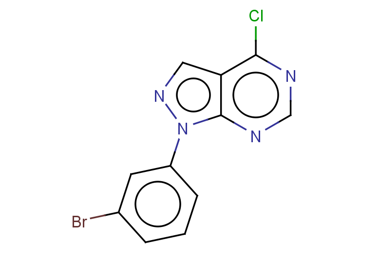 1-(3-bromophenyl)-4-chloro-1H-pyrazolo[3,4-d]pyrimidine