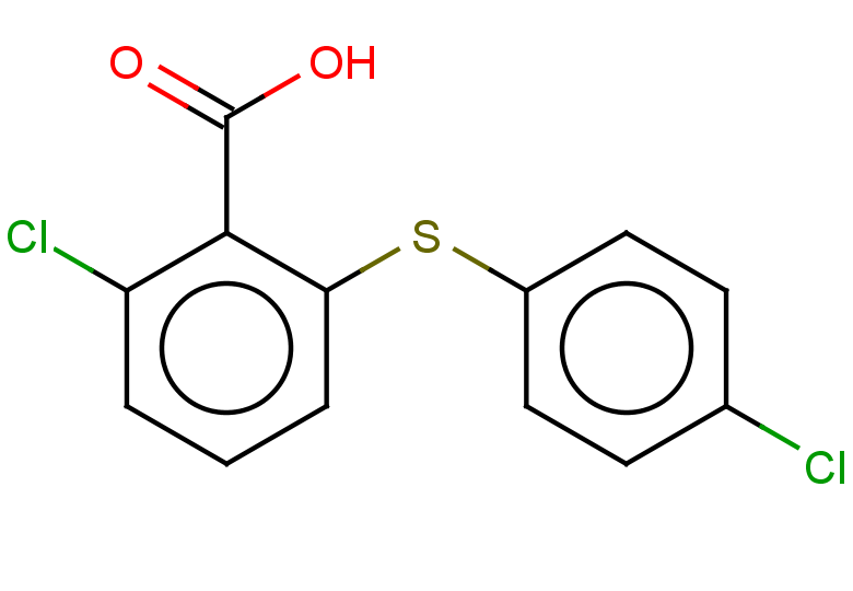 2-chloro-6-[(4-chlorophenyl)sulfanyl]benzoic acid