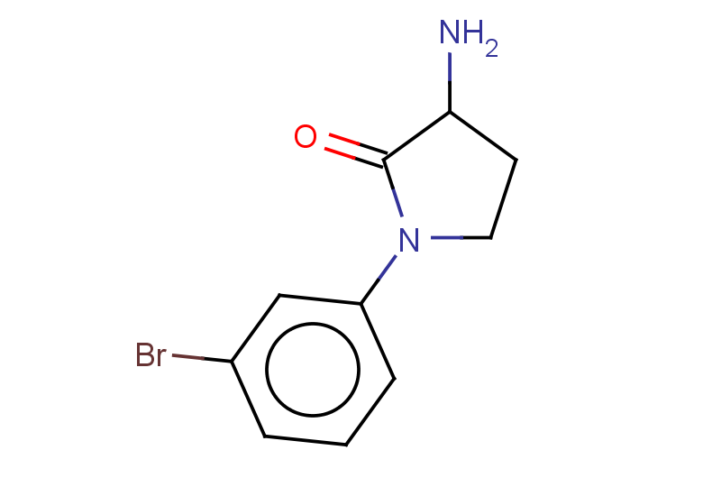 3-amino-1-(3-bromophenyl)pyrrolidin-2-one