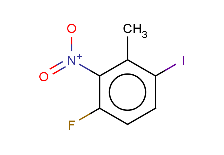 1-fluoro-4-iodo-3-methyl-2-nitrobenzene