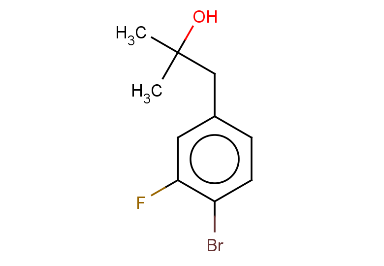 1-(4-bromo-3-fluorophenyl)-2-methylpropan-2-ol