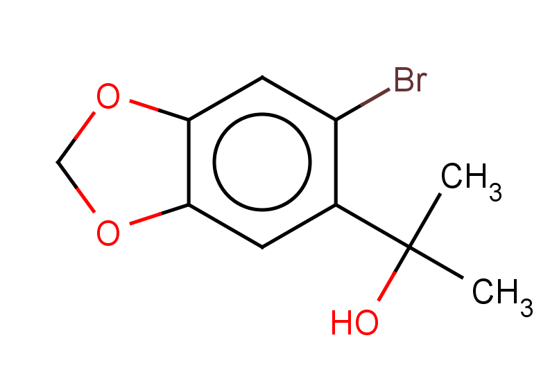 2-(6-bromo-1,3-dioxaindan-5-yl)propan-2-ol