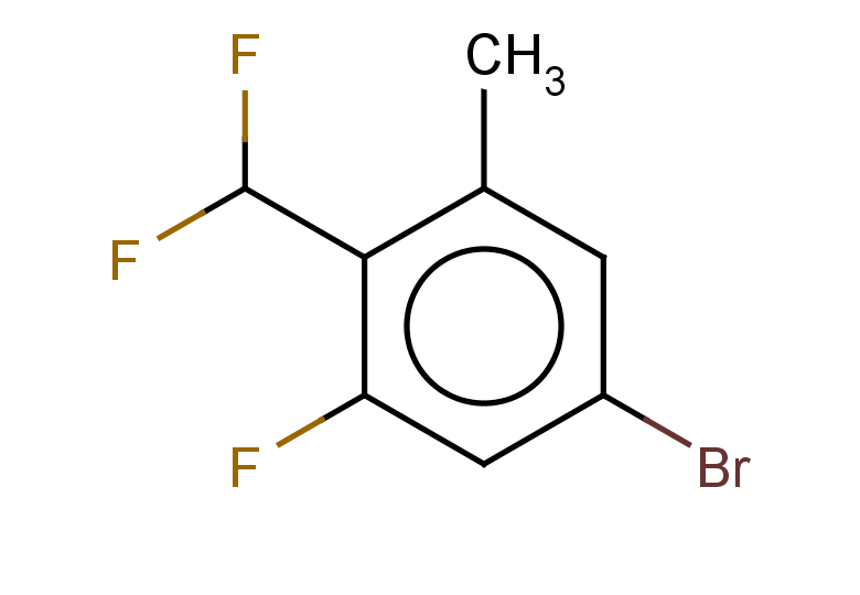5-bromo-2-(difluoromethyl)-1-fluoro-3-methylbenzene