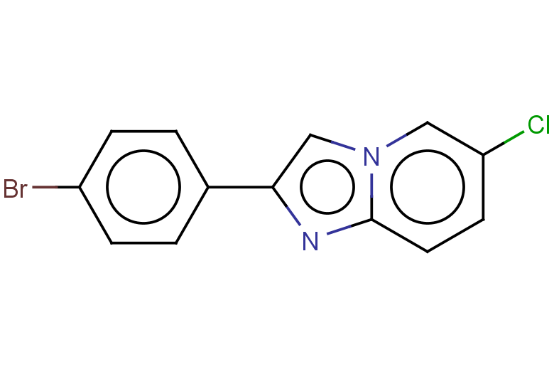 2-(4-bromophenyl)-6-chloroimidazo[1,2-a]pyridine