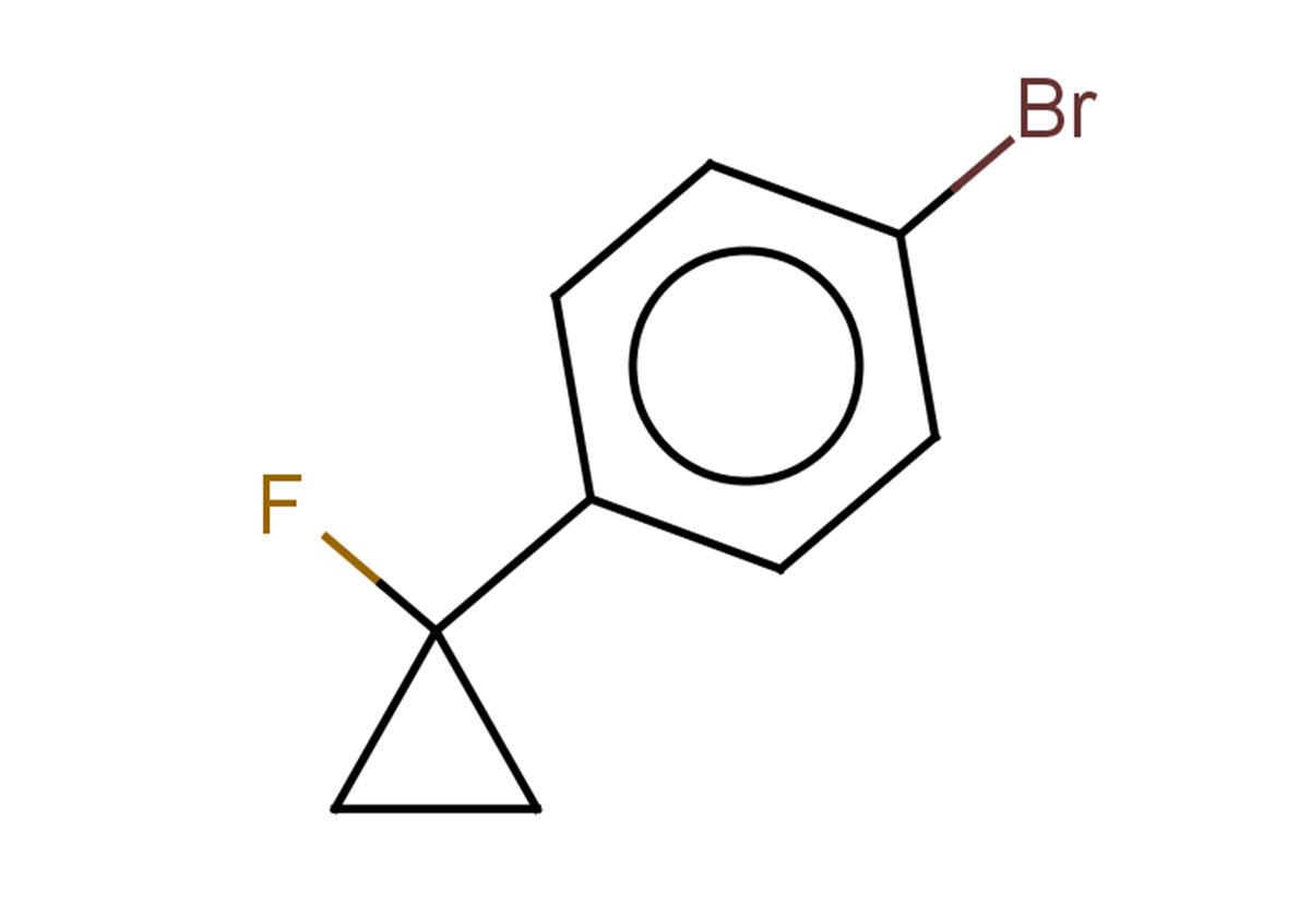 1-bromo-4-(1-fluorocyclopropyl)benzene