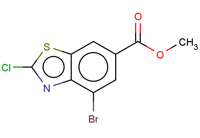 methyl 4-bromo-2-chloro-1,3-benzothiazole-6-carboxylate