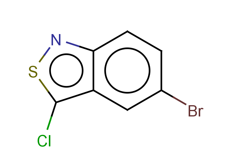5-bromo-3-chloro-2,1-benzothiazole