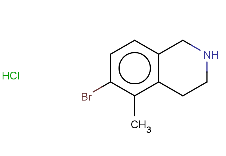6-bromo-5-methyl-1,2,3,4-tetrahydroisoquinoline hydrochloride