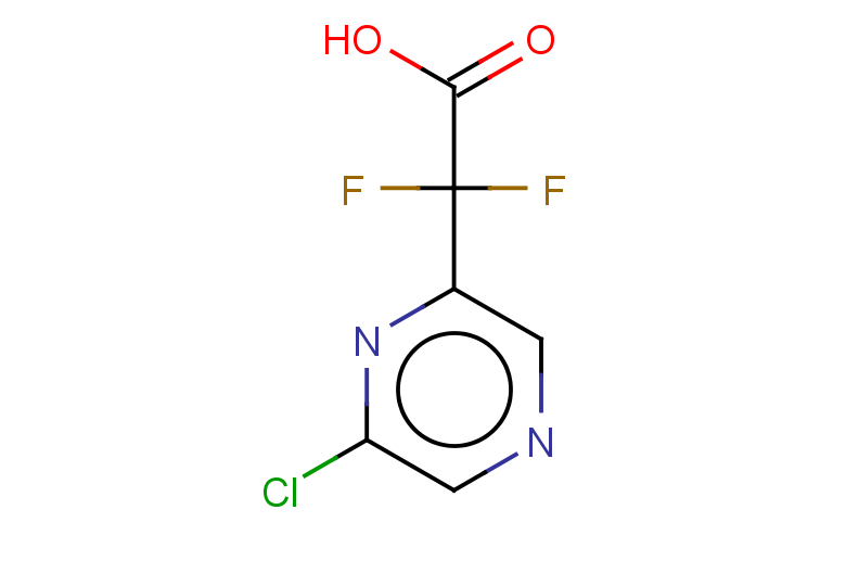 2-(6-chloropyrazin-2-yl)-2,2-difluoroacetic acid