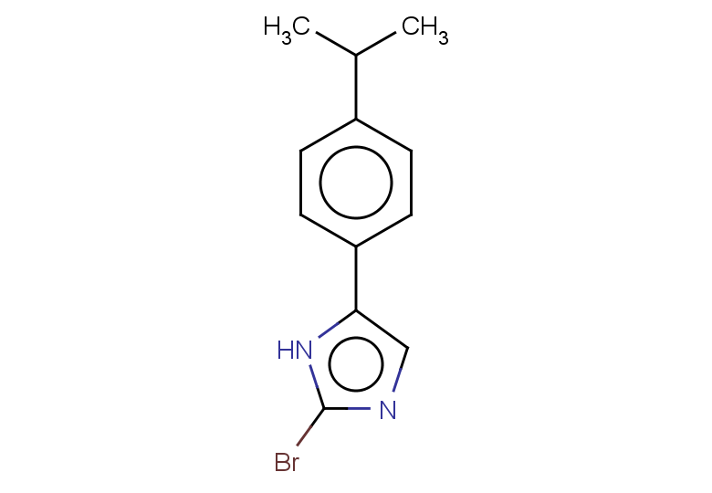 2-bromo-5-[4-(propan-2-yl)phenyl]-1H-imidazole