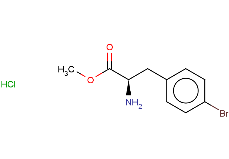 methyl (2R)-2-amino-3-(4-bromophenyl)propanoate hydrochloride