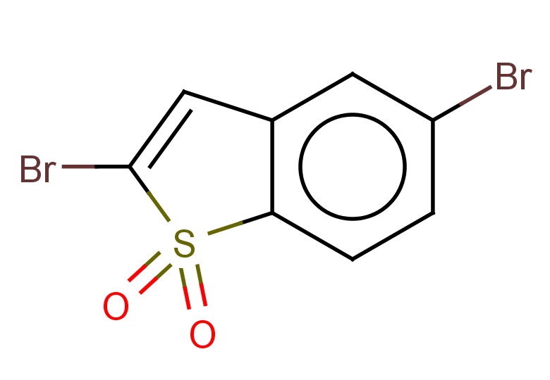 2,5-dibromo-1lambda6-benzothiophene-1,1-dione