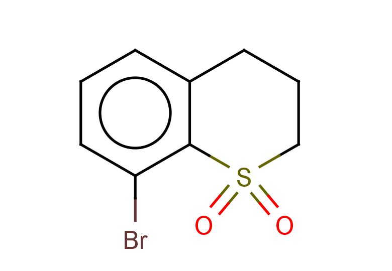 8-bromo-3,4-dihydro-2H-1lambda6-benzothiopyran-1,1-dione