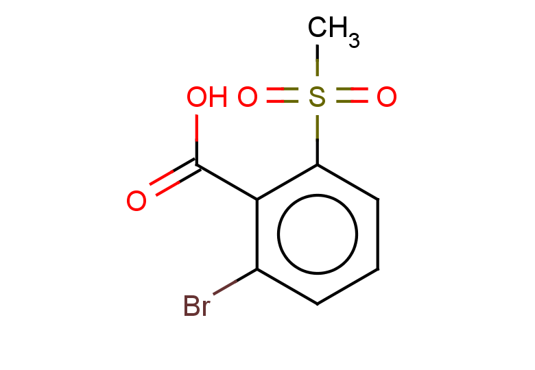 2-bromo-6-methanesulfonylbenzoic acid